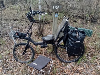 Retrofit a Recumbent Bicycle with an Electric Hub Motor and Front Wheel Generator
